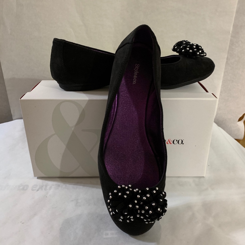 Suede Flat Flat - image 2